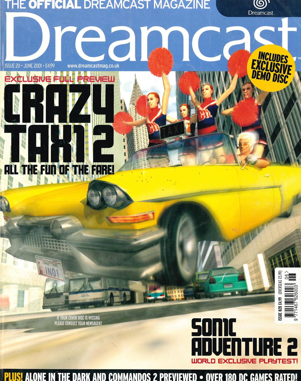 Official Dreamcast Magazine 20 - PAL Dreamcast Magazine