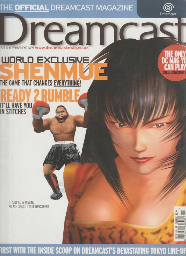 Official Dreamcast Magazine 1 - PAL Dreamcast Magazine