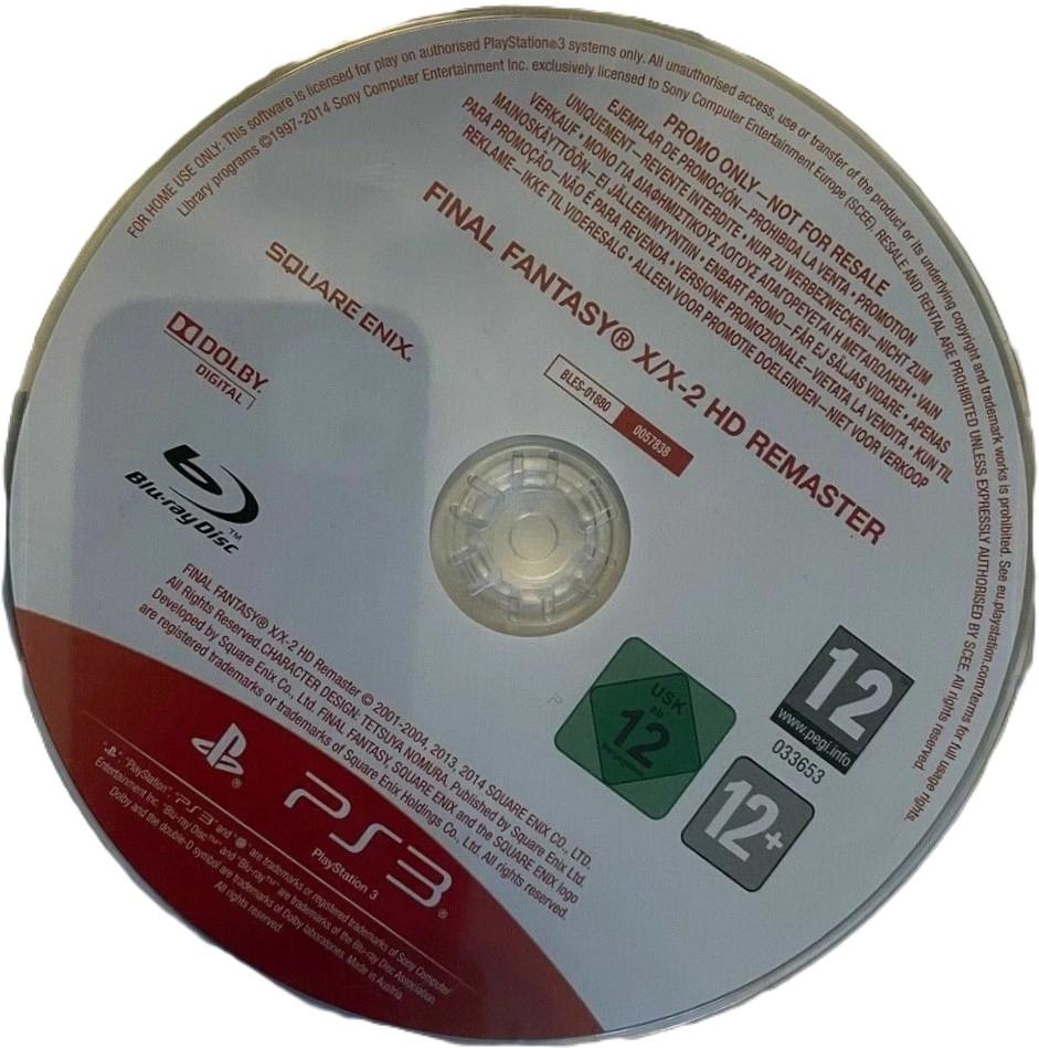 Final Fantasy X X-2 HD Remaster [Not For Resale] - PAL Playstation 3 [Import]