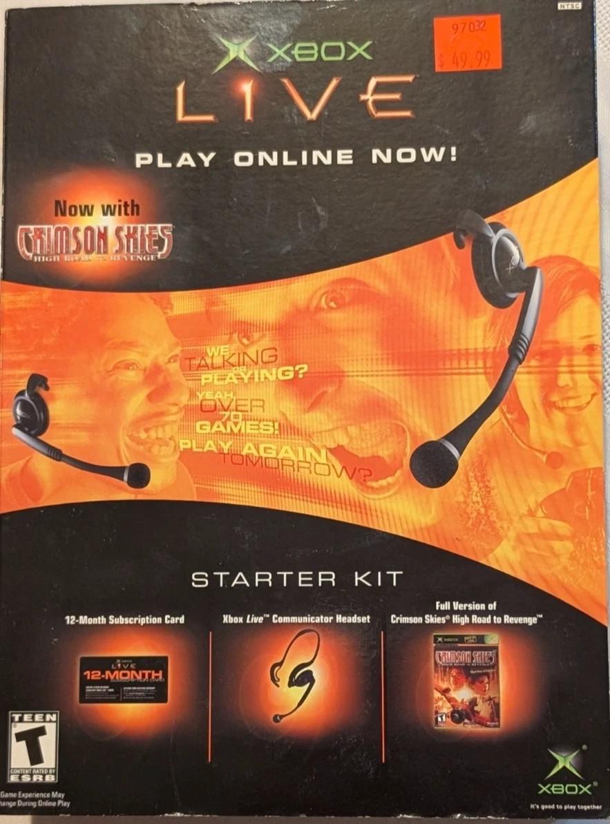 Xbox Live: Starter Kit [Crimson Skies: High Road To Revenge] - Xbox