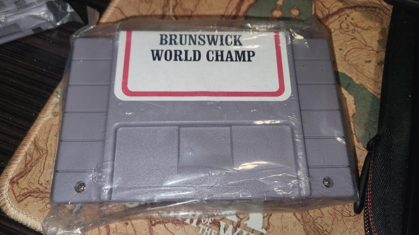 Brunswick World Tournament Of Champions [Majesco Candy Cane] - Super Nintendo