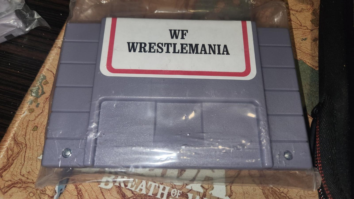 WWF Super Wrestlemania [Majesco Candy Cane] - Super Nintendo