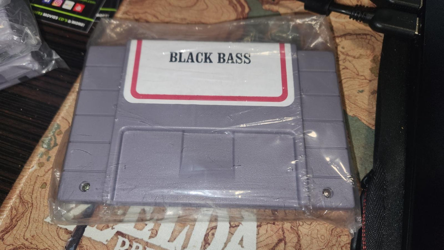 Super Black Bass [Majesco Candy Cane] - Super Nintendo