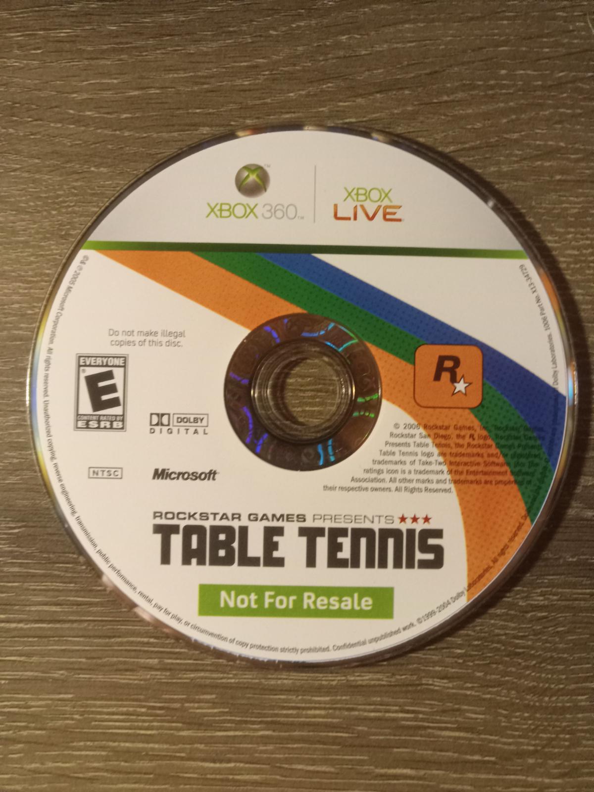 Table Tennis [NOT FOR RESALR] - Xbox 360
