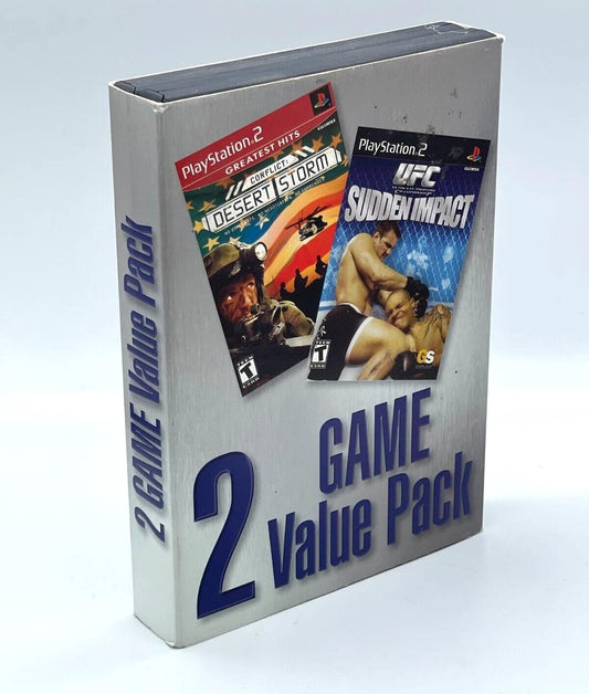 2 Game Value Pack: Conflict Desert Storm Greatest Hits + UFC Sudden Impact - Playstation 2