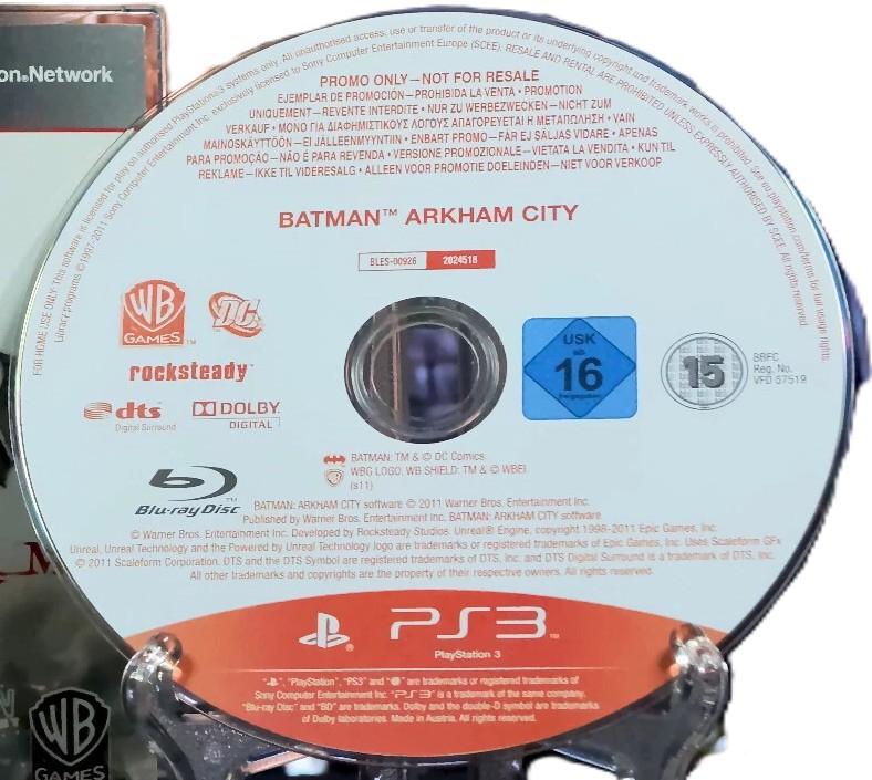 Batman: Arkham City [Not For Resale] - PAL Playstation 3 [Import]