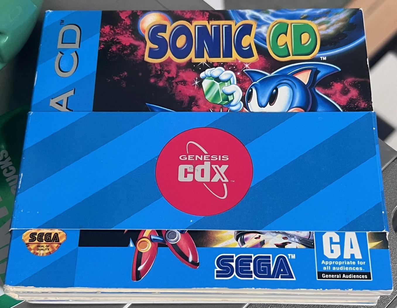Genesis CDx Pack - Sega CD