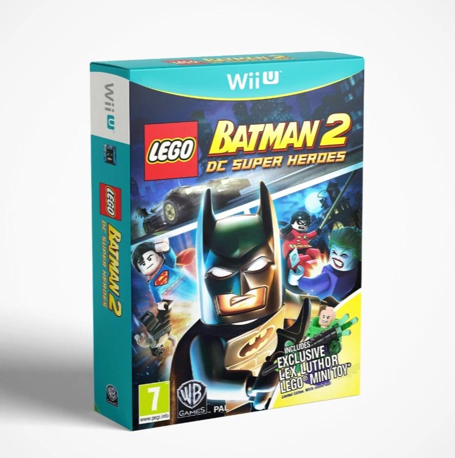 LEGO Batman 2: DC Super Heroes [Toy Bundle] - PAL Wii U [Import]