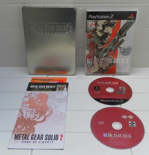 Metal Gear Solid 2 [Steelbook Edition] - PAL Playstation 2 [Import]