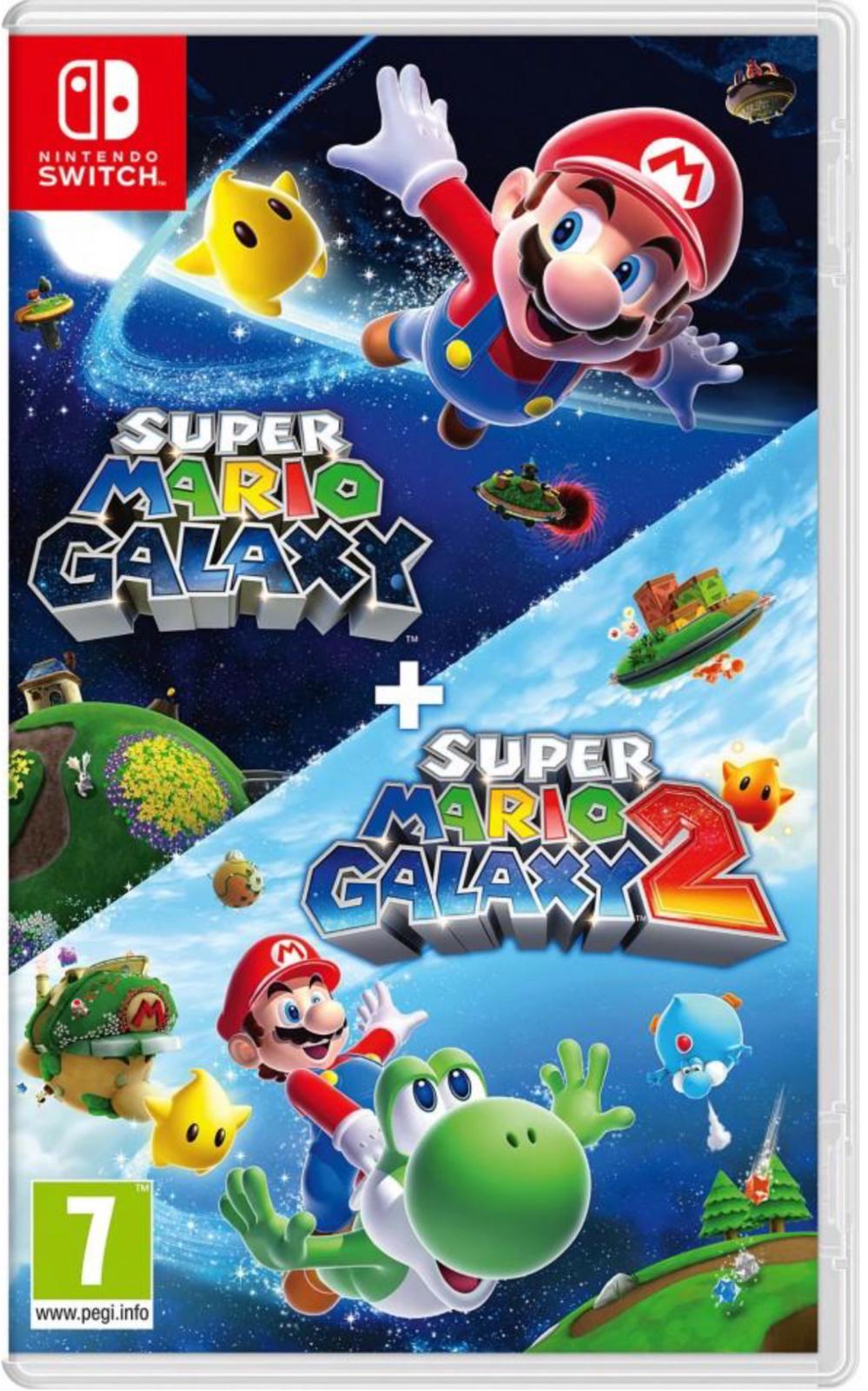 Super Mario Galaxy + Super Mario Galaxy 2 - PAL Nintendo Switch [Import]
