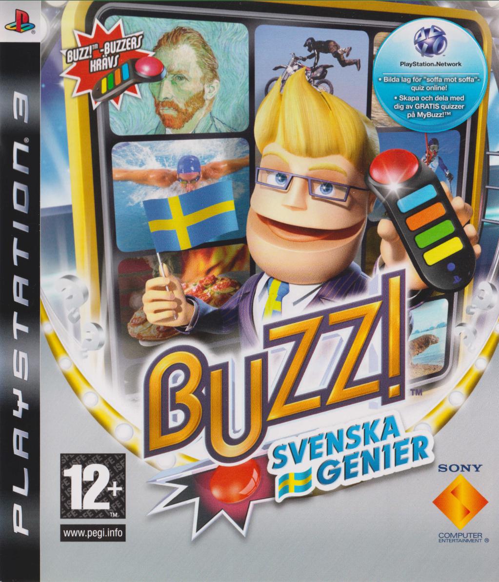 Buzz!: Svenska Genier - PAL Playstation 3 [Import]
