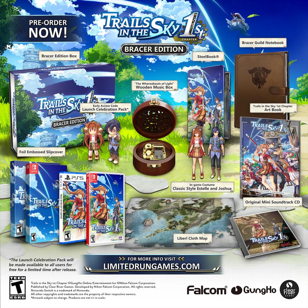 Trails In The Sky 1st Chapter [Bracer Edition] - Nintendo Switch