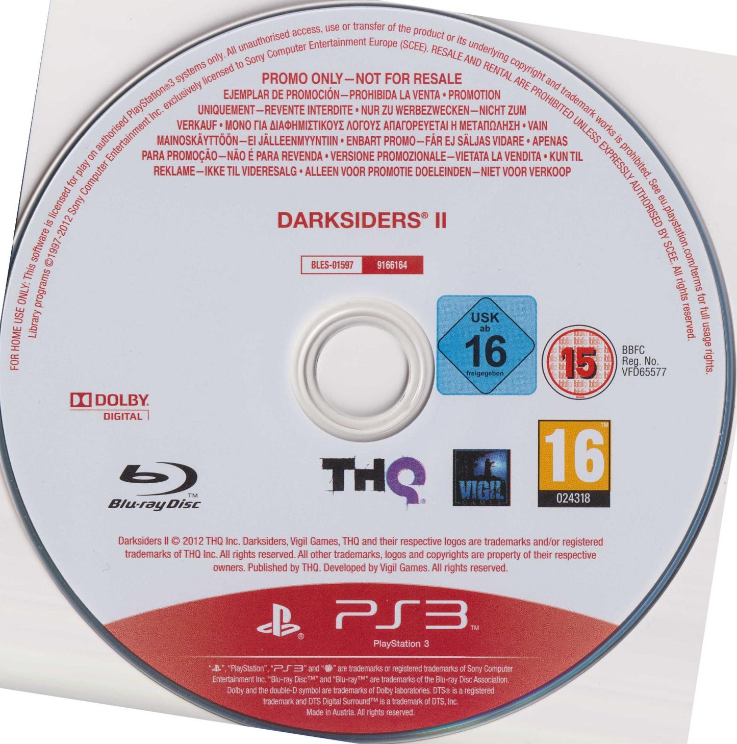 Darksiders II [Not For Resale] - PAL Playstation 3 [Import]