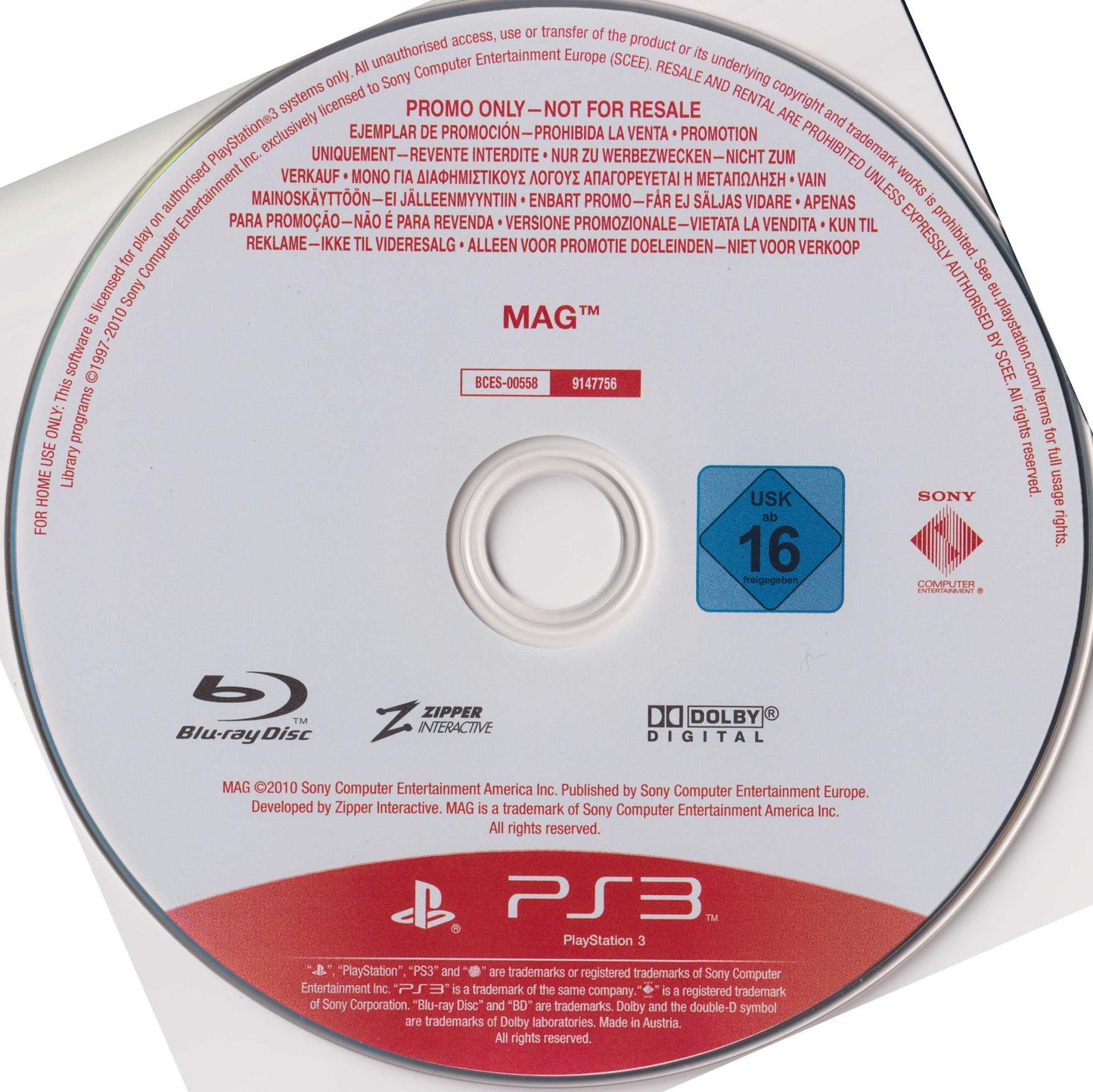 MAG [Not For Resale] - PAL Playstation 3 [Import]