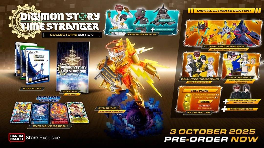 Digimon Story: Time Stranger [Collector's Edition] - PAL Xbox Series X [Import]
