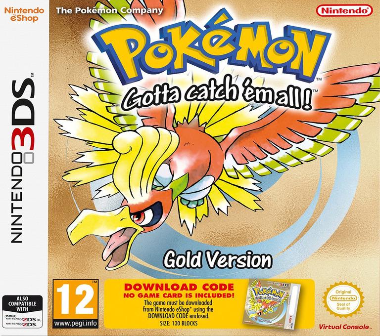 Pokemon Gold - PAL Nintendo 3DS [Import]