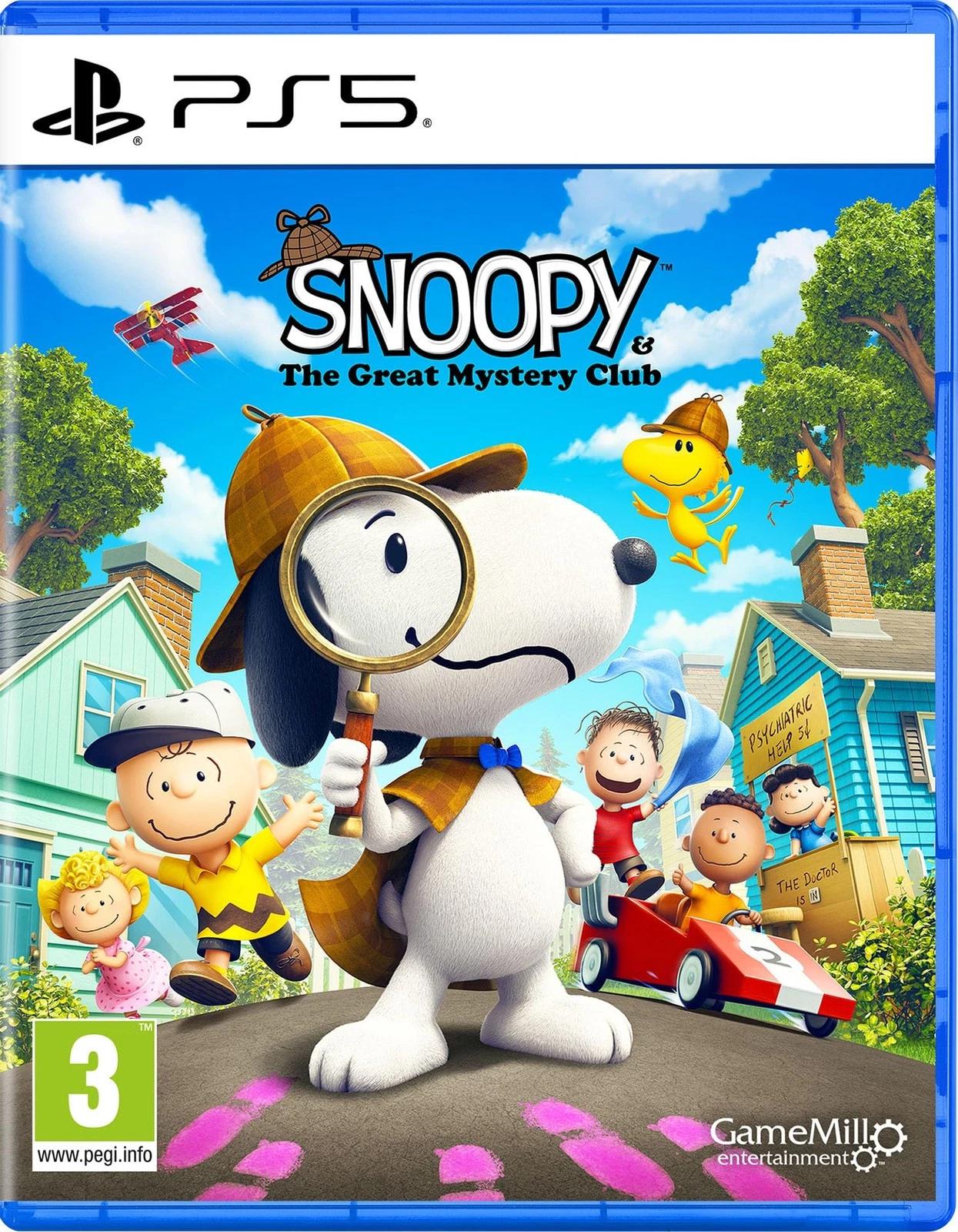 Snoopy And The Great Mystery Club - PAL Playstation 5 [Import]