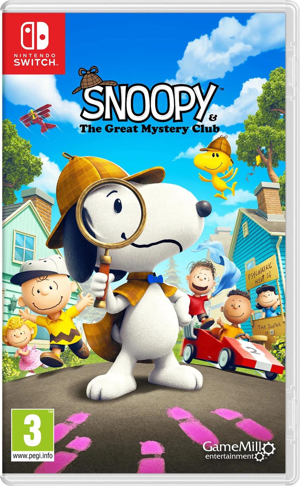 Snoopy And The Great Mystery Club - PAL Nintendo Switch [Import]