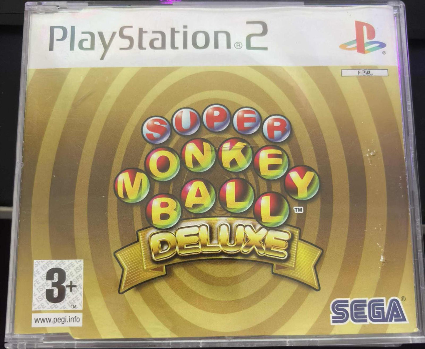 Super Monkey Ball Deluxe [Promo Not For Resale] - PAL Playstation 2 [Import]