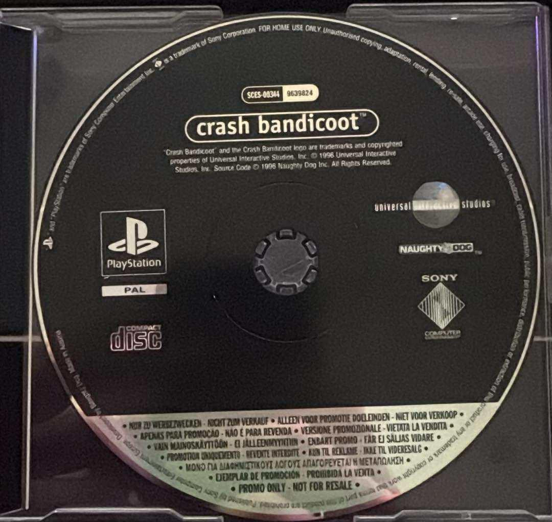 Crash Bandicoot [Not for Resale] - PAL Playstation [Import]