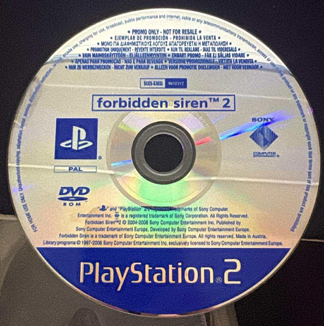 Forbidden Siren 2 [Promo Not For Resale] - PAL Playstation 2 [Import]