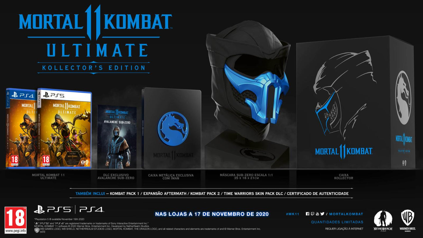 Mortal Kombat 11 Ultimate [Kollector's Edition] - PAL Playstation 4 [Import]