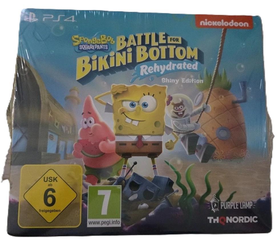 SpongeBob SquarePants Battle For Bikini Bottom Rehydrated [Shiny Edition] - PAL Playstation 4 [Import]