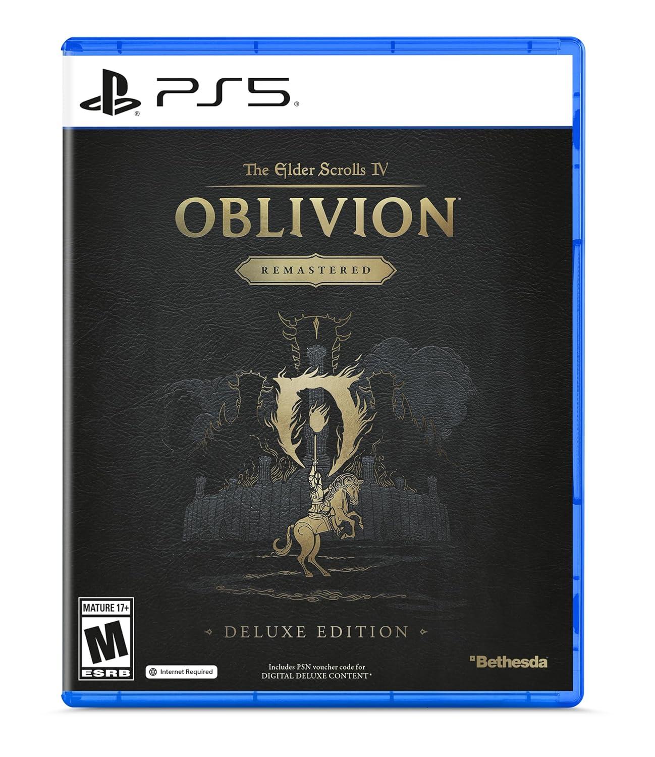 Elder Scrolls IV Oblivion Remastered [Deluxe Edition] - PlayStation 5