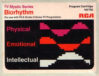 Biorhythm - RCA Studio II