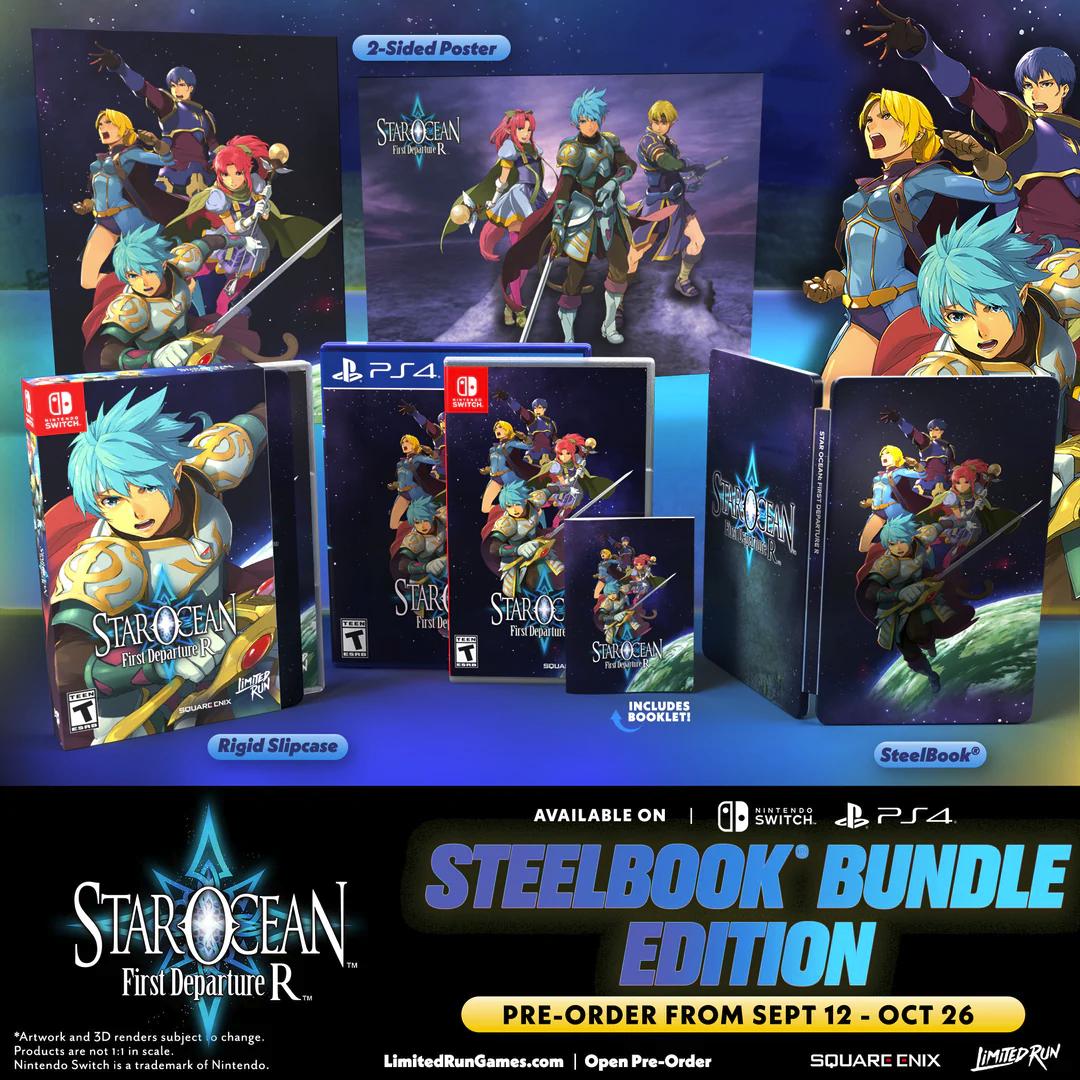 Star Ocean First Departure R [Steelbook Bundle Edition] - Nintendo Switch