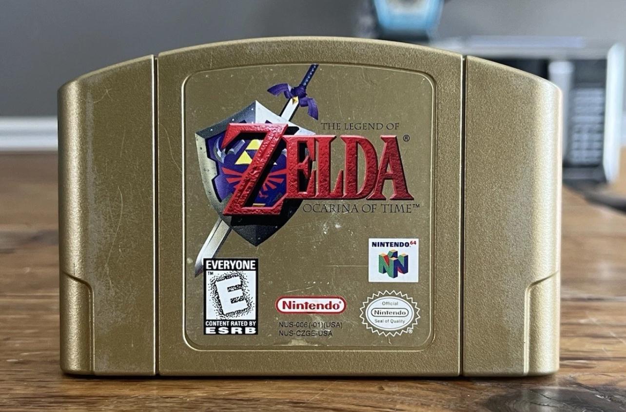 Zelda Ocarina Of Time [Not For Resale Gold] - Nintendo 64