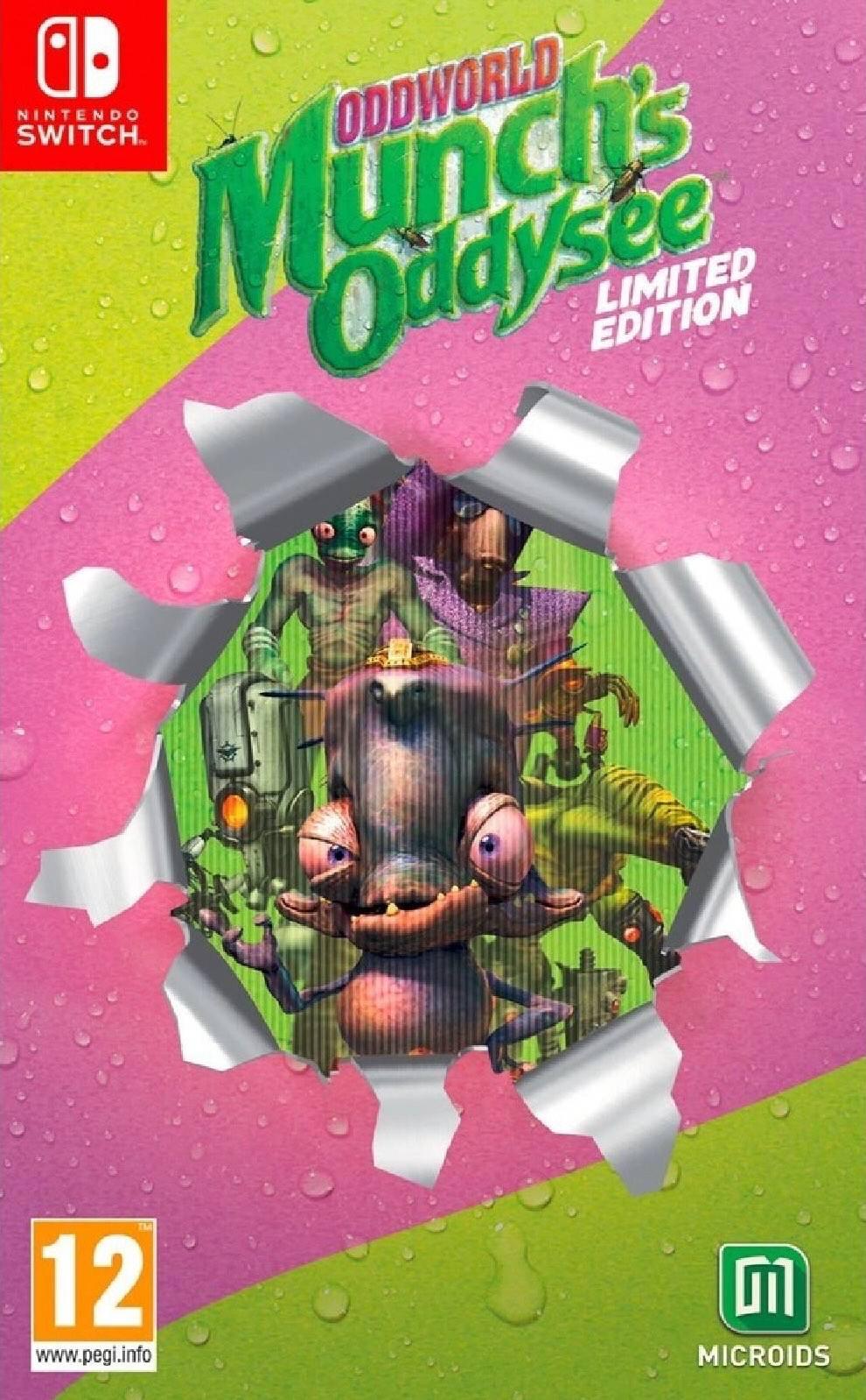 Oddworld: Munch's Oddysee [Limited Edition] - PAL Nintendo Switch [Import]