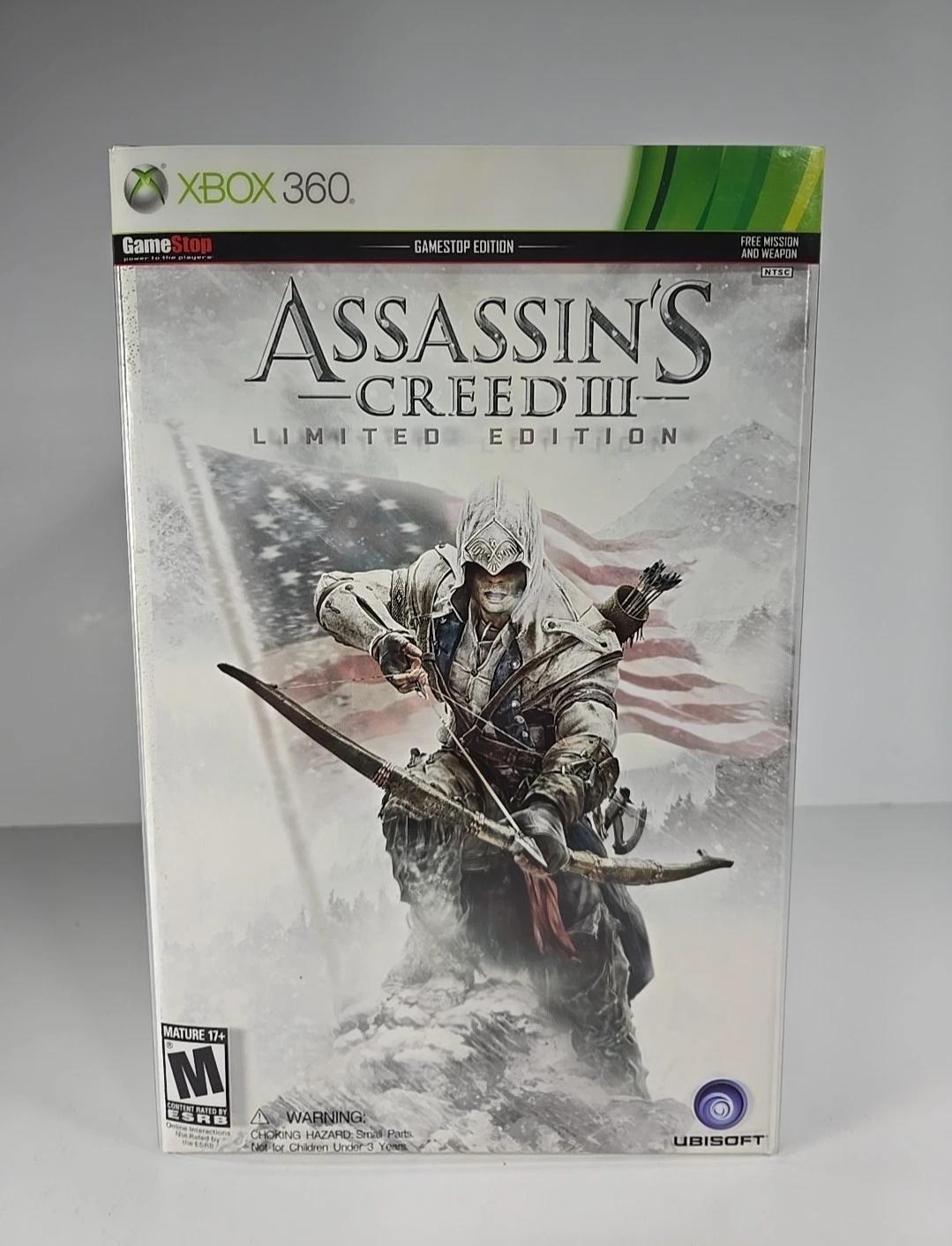 Assassin's Creed III [Limited Edition Gamestop] - Xbox 360