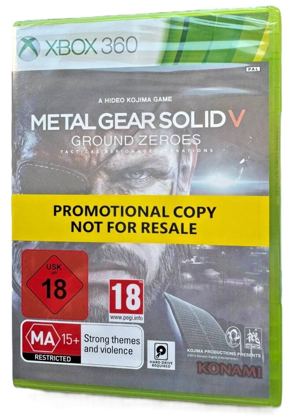 Metal Gear Solid V: Ground Zeroes [Not For Resale] - PAL Xbox 360 [Import]