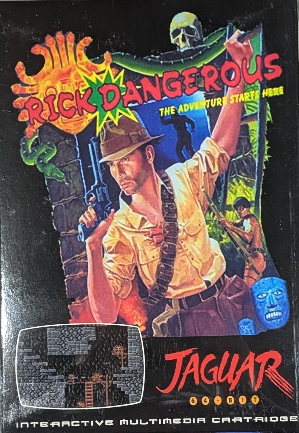Rick Dangerous: The Adventure Starts Here - Jaguar