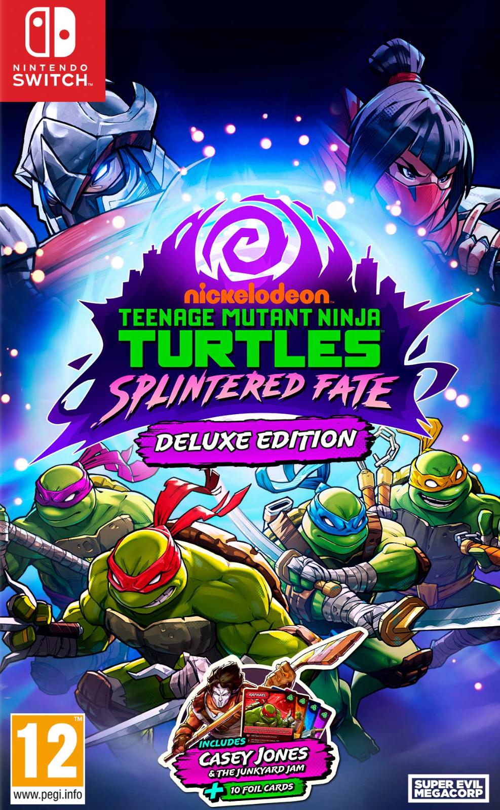 Teenage Mutant Ninja Turtles: Splintered Fate [Deluxe Edition] - PAL Nintendo Switch [Import]