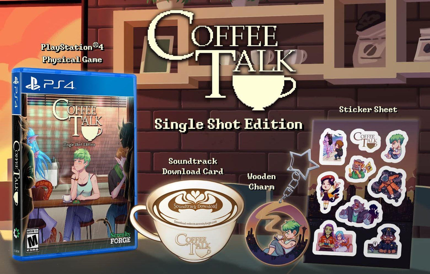 Coffee Talk [Single Shot Edition] - PlayStation 4