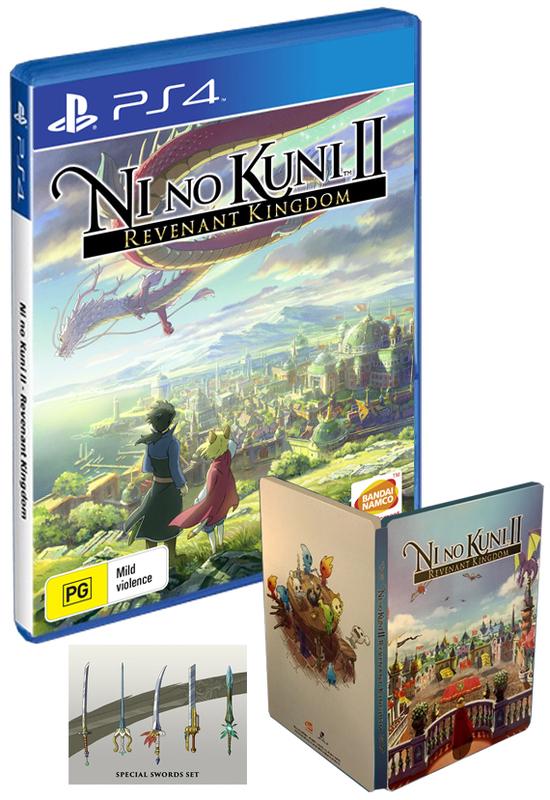 Ni No Kuni II Revenant Kingdom [Steelbook Edition] - PAL Playstation 4 [Import]