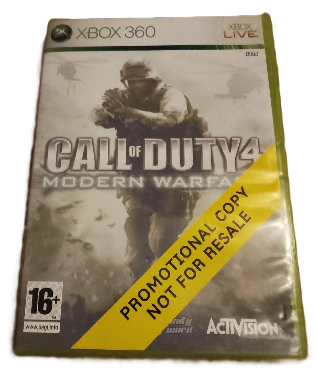 Call Of Duty 4: Modern Warfare [Not For Resale] - PAL Xbox 360 [Import]