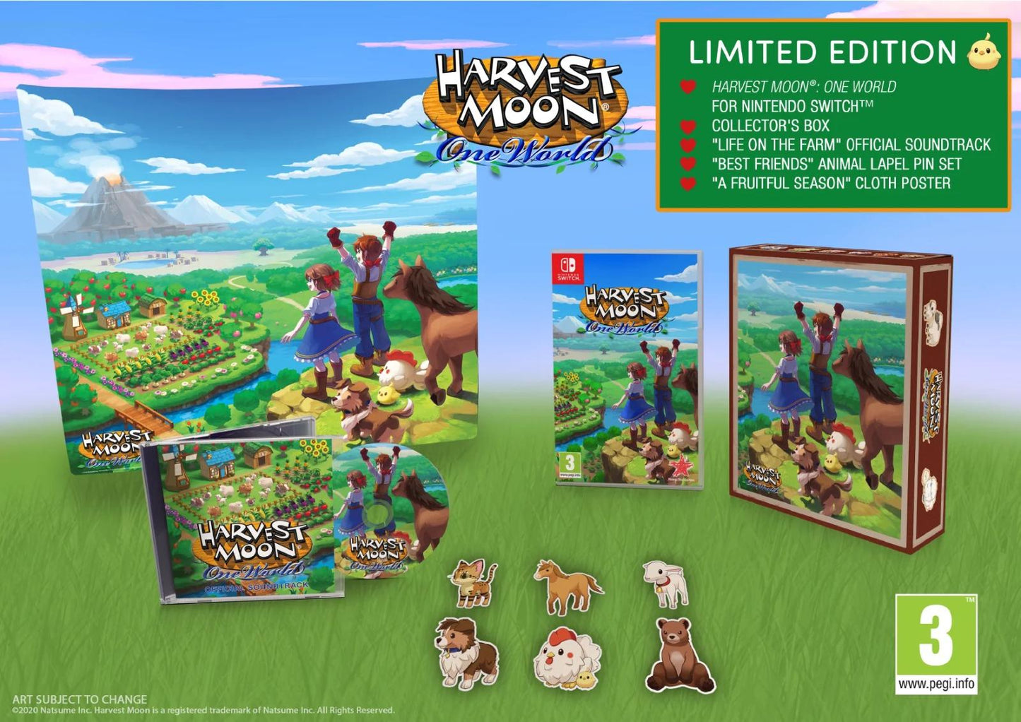 Harvest Moon: One World [Limited Edition] - PAL Nintendo Switch [Import]