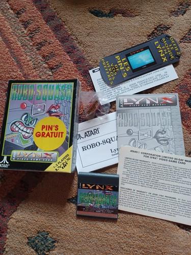 Robo-Squash [2 Free Pins] - Atari Lynx