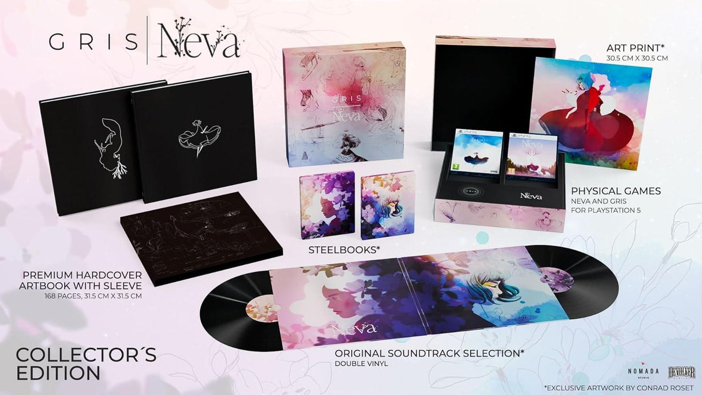 Gris + Neva [Collector's Edition] - PAL Playstation 5 [Import]