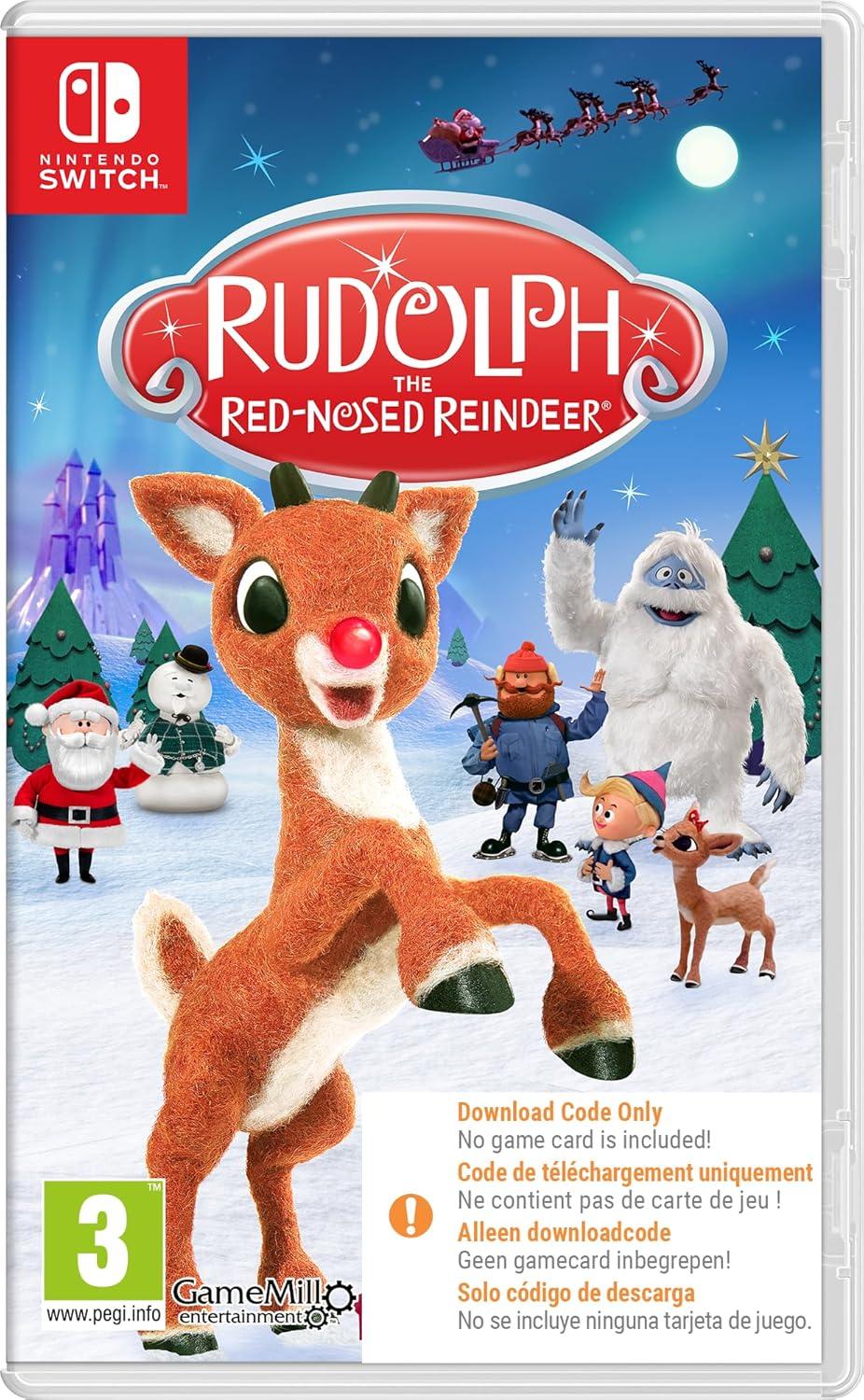 Rudolph The Red-Nosed Reindeer [Code In Box] - PAL Nintendo Switch [Import]