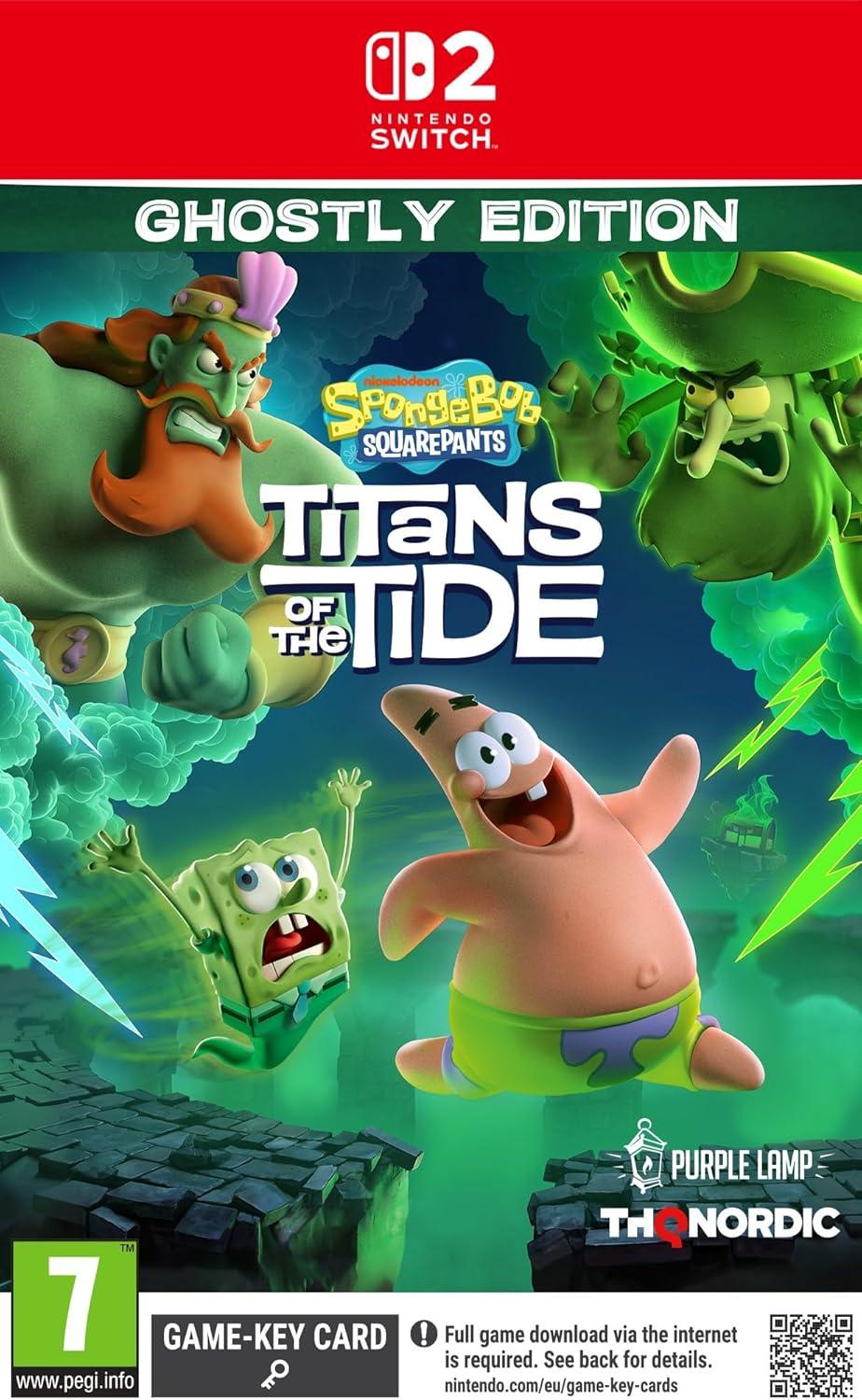 SpongeBob SquarePants: Titans Of The Tide [Ghostly Edition] - PAL Nintendo Switch 2 [Import]