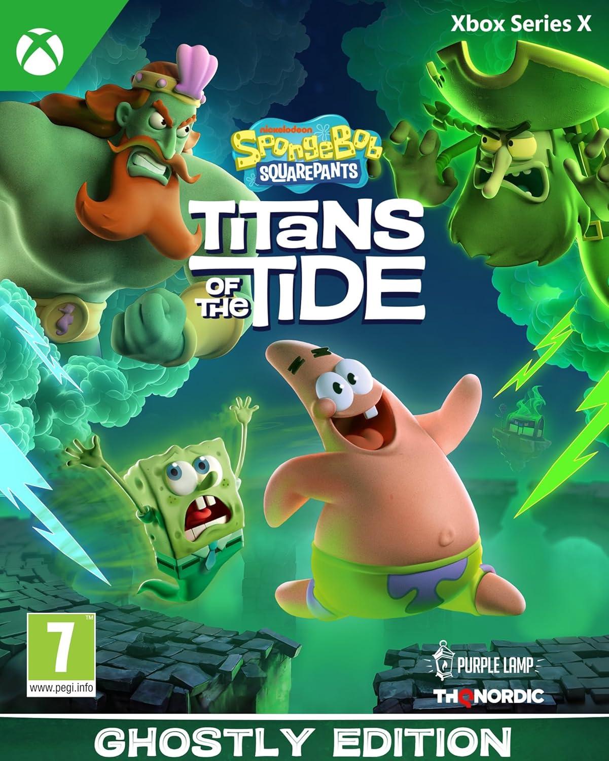 SpongeBob SquarePants: Titans Of The Tide [Ghostly Edition] - PAL Xbox Series X [Import]