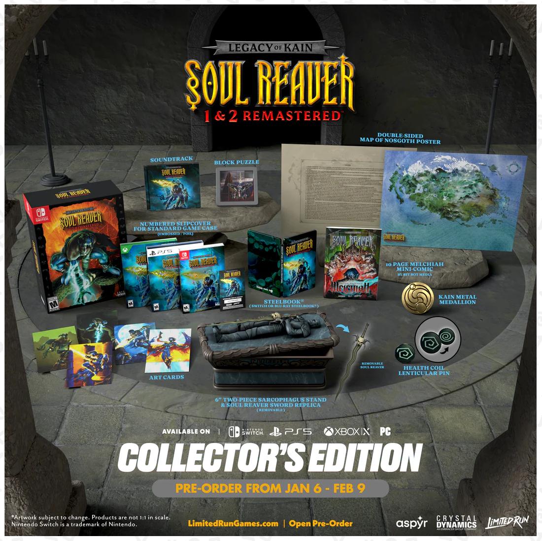 Legacy Of Kain Soul Reaver 1+2 Remastered [Collector's Edition] - Xbox Series X