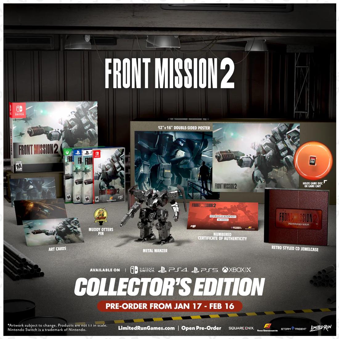 Front Mission 2: Remake [Collector's Edition] - Xbox Series X