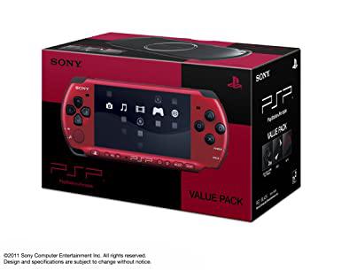 PSP 3000 Value Pack [Red & Black] - JP Console [Import]