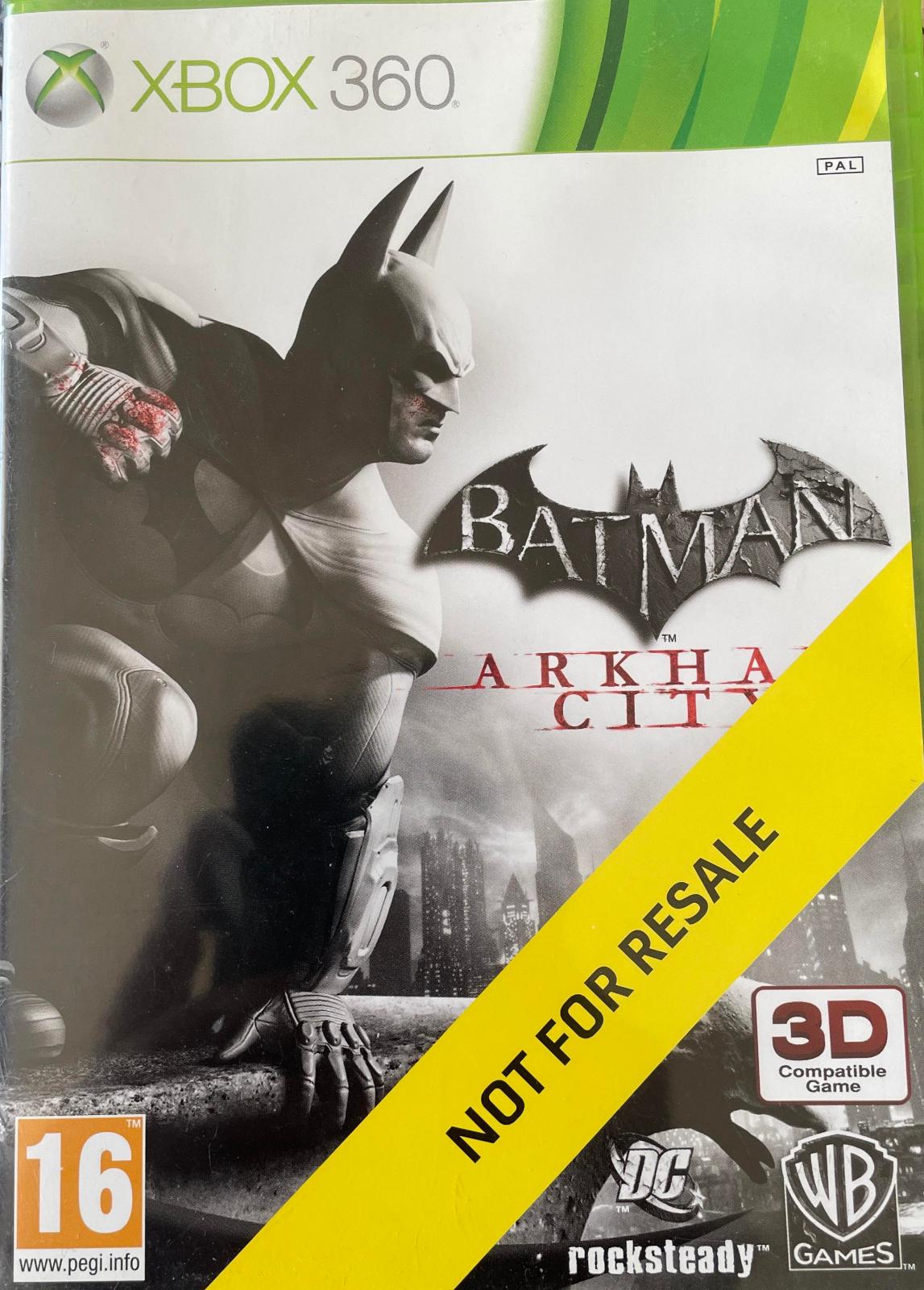 Batman: Arkham City [Not For Resale] - PAL Xbox 360 [Import]