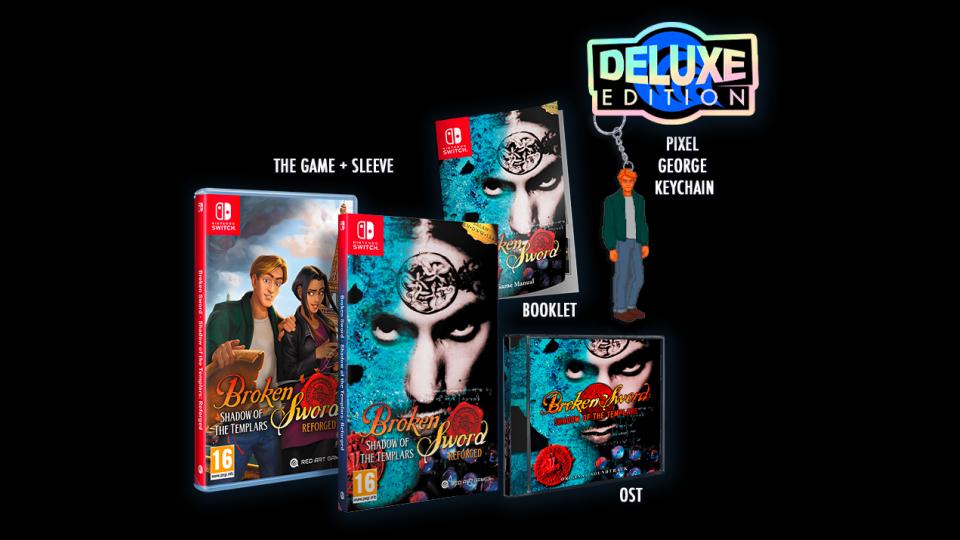 Broken Sword - Shadow Of The Templars: Reforged [Deluxe Edition] - PAL Nintendo Switch [Import]